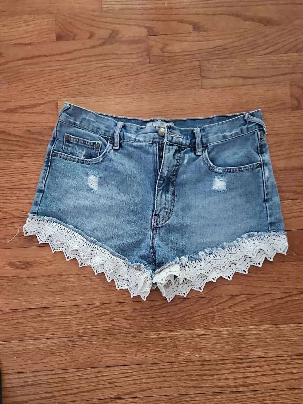 Free People Denim Shorts